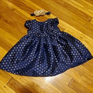Carter's Just For You dress with free headband